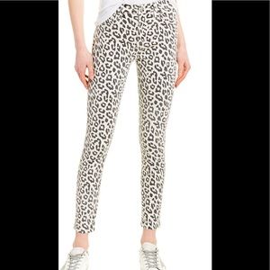 Joe's Jeans Leopard High Rise Skinny Ankle NWT 26